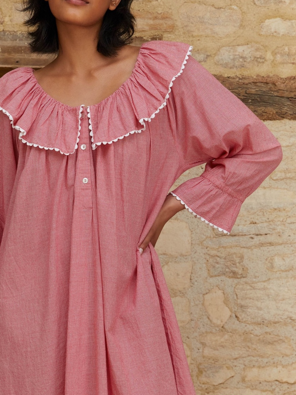 If Only If India Nightgown - Picture 2 of 8